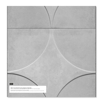 ι NDE-01LS Circle Moulded Concrete Large Sample