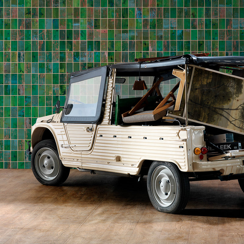 Waste Tiles Wallpaper by Piet Hein Eek | NLXL Official Waste Tiles Wallpaper by Piet Hein Eek | NLXL Official