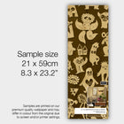 BKS-07S Gold Foil on beige Love Machine Foil Sim Web Sample 2025.jpg
