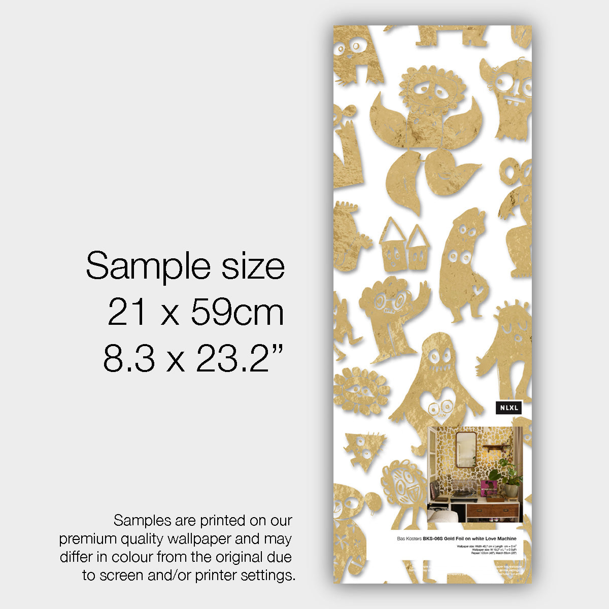 BKS-06S Gold Foil on white Love Machine Foil Sim Web Sample 2025.jpg