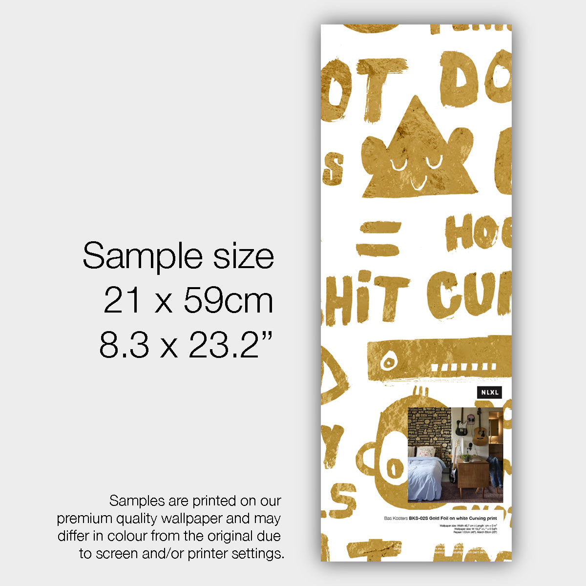 BKS-02S Gold Foil on white Cursing print Foil Sim Web Sample 2025.jpg