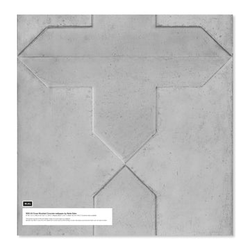 ι NDE-03LS Cross Moulded Concrete Large Sample