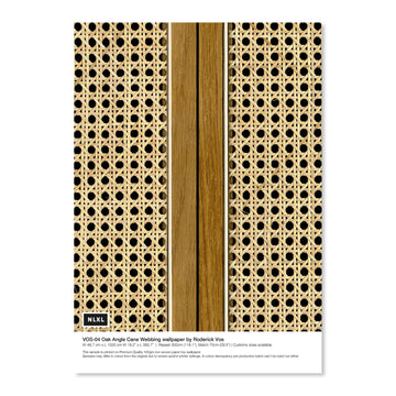 Cane Webbing Wallpaper by Studio Roderick Vos + NLXL – Vertigo Home