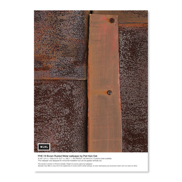 ι PHE-19SS Brown Rusted Metal Small Sample