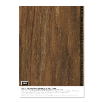 ι MRV-27SS Oak Wood Panels Small Sample