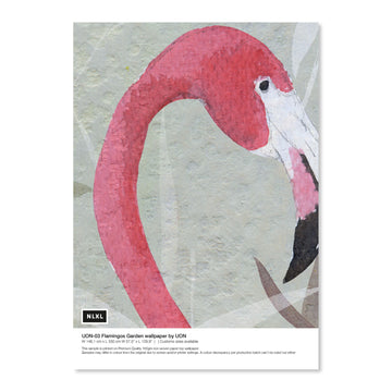 ι UON-03SS  Flamingos Garden Small Sample